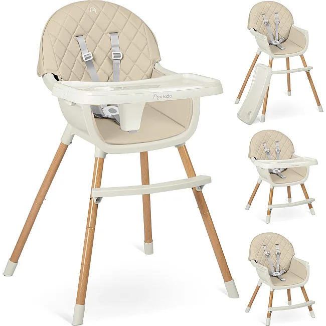 Стульчик для кормления Nukido Lilo 63 х 64 х 93 см - бежевый.