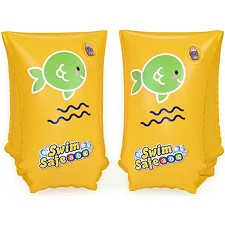 Детские нарукавники для плавания Aqua Speed ARMBANDS 5655 желтый, зелёный 30x15 см