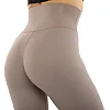Лосины леггинсы спортивные женские с высокой талией VSX CK1385 (Светло-коричневый)