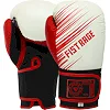 Перчатки для бокса FLEX FISTRAGE VL-9734 (Белый-красный)
