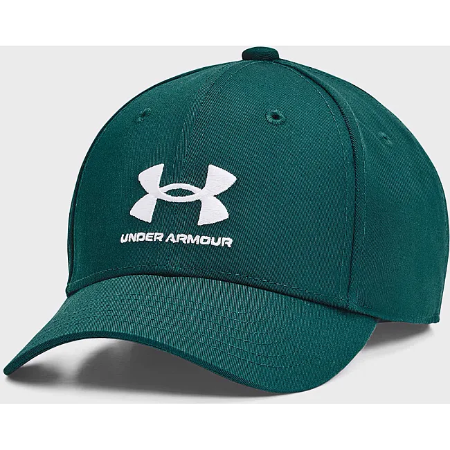 Кепка UNDER ARMOUR Youth Sportstyle Lockup Adj зеленый детский OSFM