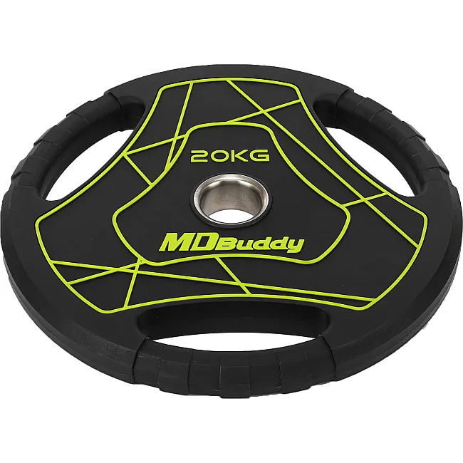 Млинець для штанги поліуретановий
 MD Buddy TA-9647-20 51мм 20кг