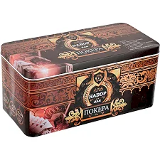 Набор для покера в металлической коробке Poker game set SP-SPORT 6620K 200 фишек