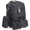 Штурмовой тактический рюкзак трехдневный SILVER KNIGHT TY-213 50х34х15см 26л (Черный)