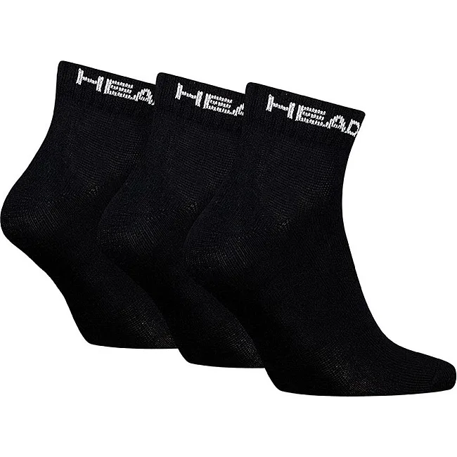 Носки Head ELEMENTS ALL SPORTS QUARTER 3P черный