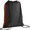 Рюкзак Puma teamGOAL Gym Sack 16L красный, чёрный 47 x 39 см
