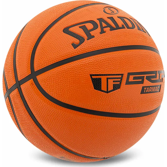 Баскетбольний м'яч
 гумовий SPALDING TF TARMAC GRIP 85102YREV1
 7 (Помаранчевий)