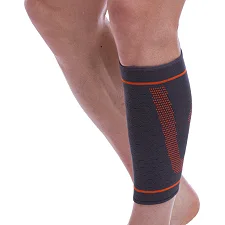 Фиксатор мышц голени спортивный компрессионный 1штука SIBOTE ST-956