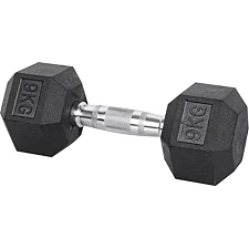 Гантель шестигранный inSPORTline Hexsteel 9 кг