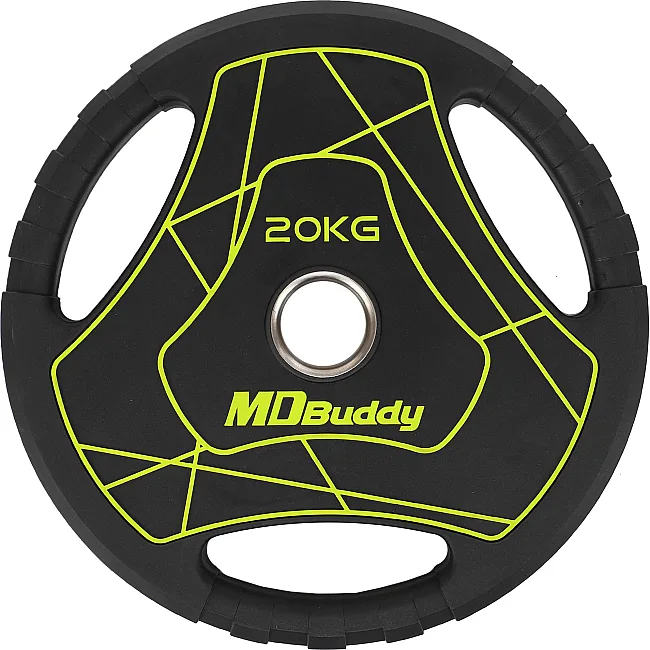 Млинець для штанги поліуретановий
 MD Buddy TA-9647-20 51мм 20кг