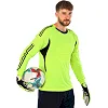 Детские вратарские перчатки
 с защитой пальцев FDSPORT FB-930 (Салатовый-черный)
