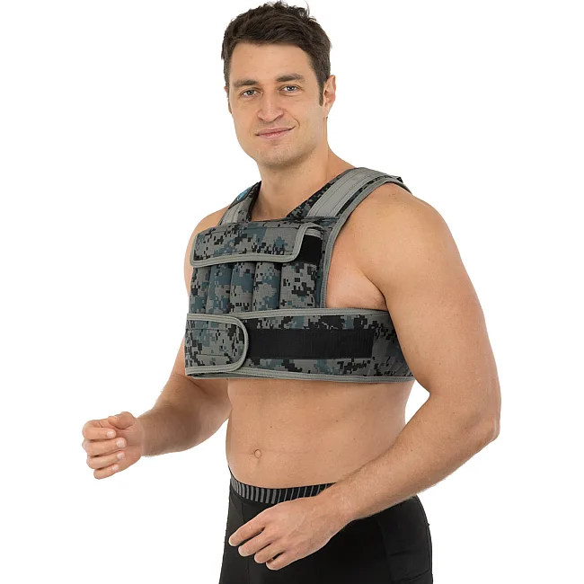 Утяжелительный жилет
 с регулируемым весом LiveUp WEIGTH VEST LP8195-10 вес-1-10кг