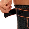 Наколенник спортивный эластичный компрессионный с фиксирующим ремнем EXCEEDE 856CA
 1шт
