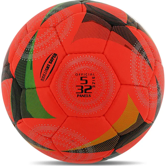 Футбольный мяч CORE BRILLIANT SUPER FB-8462 №5 PU (Красный)