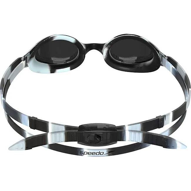 Очки для плавания детские Speedo HYPER FLYER MIRRORED черный, серый