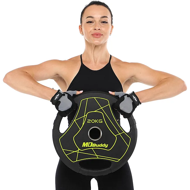 Млинець для штанги поліуретановий
 MD Buddy TA-9647-20 51мм 20кг