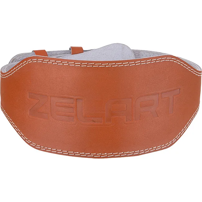 Пояс для тяжелой атлетики кожа
 ZELART
 SB-165056 спинка-15см