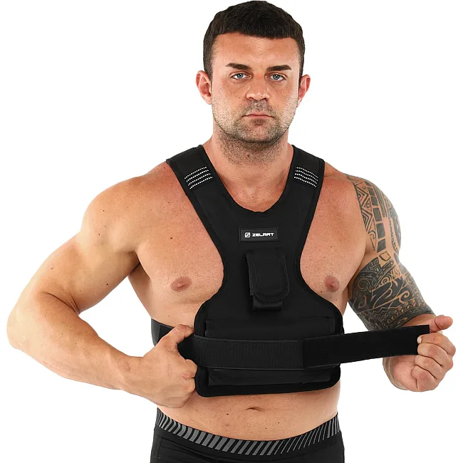 Утяжелительный жилет
 с регулируемым весом ZELART
 WEIGTH VEST TA-7812-10 вес-1-10кг