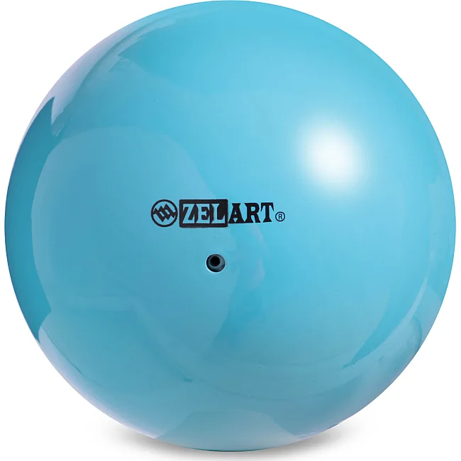 Мяч для художественной гимнастики ZELART
 RG150 см
 ø15см (Голубой)