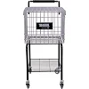 Корзина для теннисных мячей тележка TENNIS BALL CART на 350 мячей TELOON T115-350