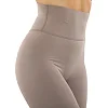 Лосины леггинсы спортивные женские с высокой талией VSX CK1385 (Светло-коричневый)