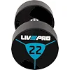 Гантели профессиональные
 с полиуретановым покрытием LiveUp LP8000-22 2шт по 22кг
