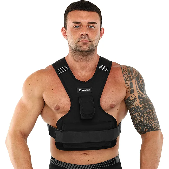 Утяжелительный жилет
 с регулируемым весом ZELART
 WEIGTH VEST TA-7812-10 вес-1-10кг