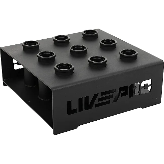 Стойка вертикальная для Олимпийских грифов на 9 штук LiveUp LP8874 44х44х16,5cм