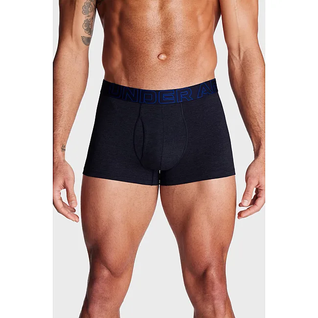 Труси чоловічі UNDER ARMOUR M Perf Cotton 3in синій, сірий, темно-синій LG