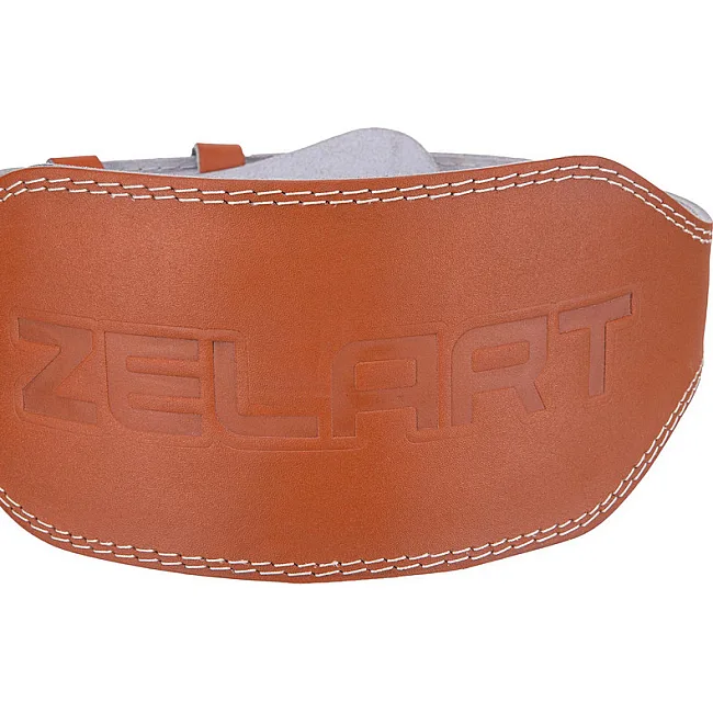 Пояс для тяжелой атлетики кожа
 ZELART
 SB-165056 спинка-15см