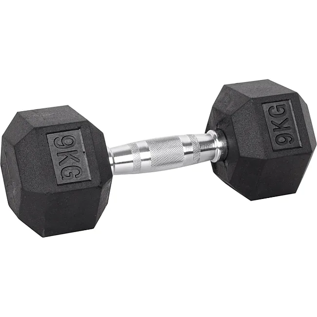 Гантель шестигранна inSPORTline Hexsteel 9 кг