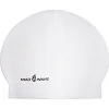 Шапочка для бассейна латексная для взрослых MADWAVE SOLID SOFT M056502 (Белый)