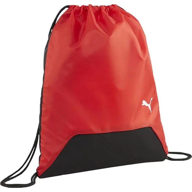 Рюкзак Puma teamGOAL Gym Sack 16L красный, чёрный 47 x 39 см