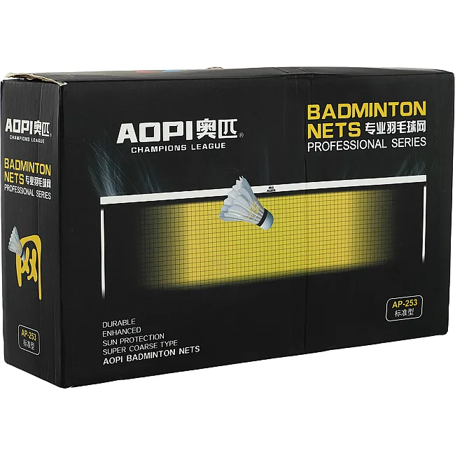 Сетка для бадминтона AOPI AP-253 6,1x0,76м