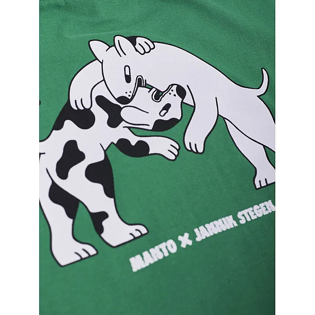 Детская футболка MANTO Dogs Green