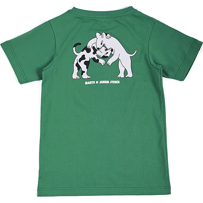 Детская футболка MANTO Dogs Green