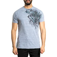 Футболка мужская AFFLICTION Reverie A24000 Ashley Blue