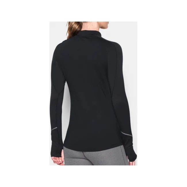 Жіноча спортивна блузка Under Armour ColdGear Elements Mock Black