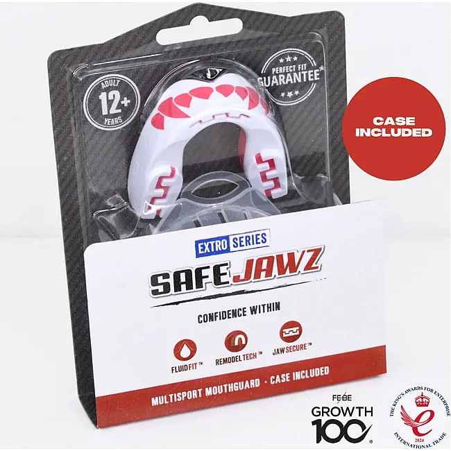 Капа для бокса SafeJawz Extro Series Pink Fangz Adult