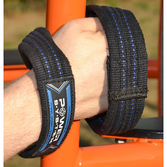 Лямки для тяги (висмерка) POWER SYSTEM PS-3405 Figure 8 Black/Blue