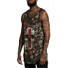 Майка AFFLICTION East Thunder Green Camo