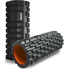 Массажный роллер (МФР ролл) POWER SYSTEM PS-4050 Black/Orange (33x15см.)