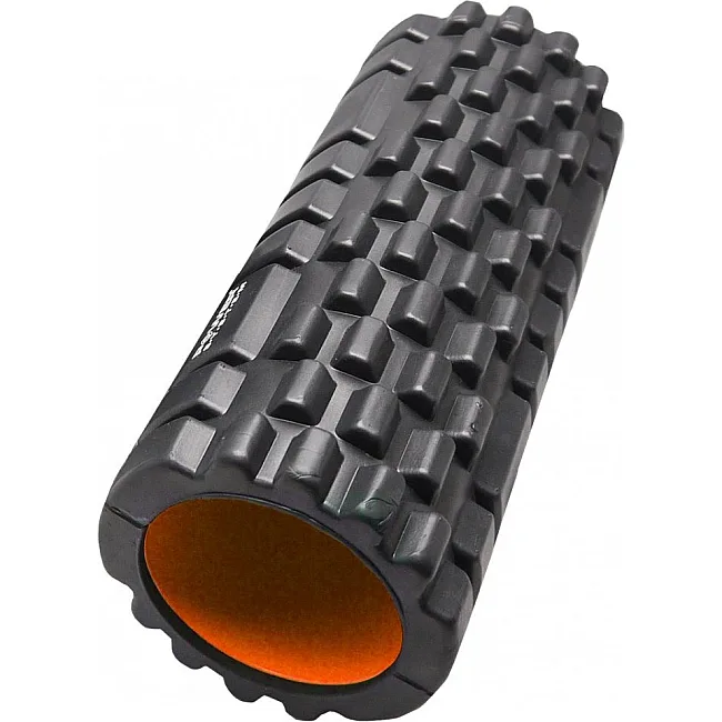 Масажний роллер (МФР рол) POWER SYSTEM PS-4050 Black/Orange (33x15см.)