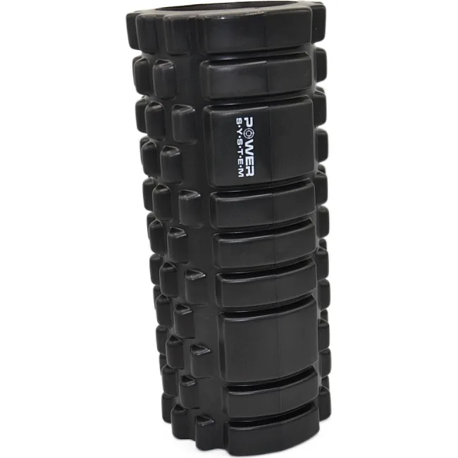 Масажний роллер (МФР рол) POWER SYSTEM PS-4050 Black/Orange (33x15см.)