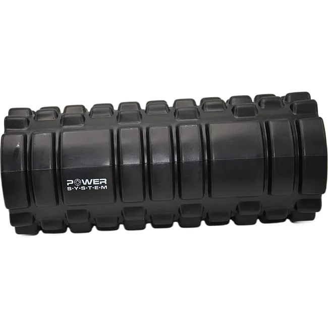 Масажний роллер (МФР рол) POWER SYSTEM PS-4050 Black/Orange (33x15см.)