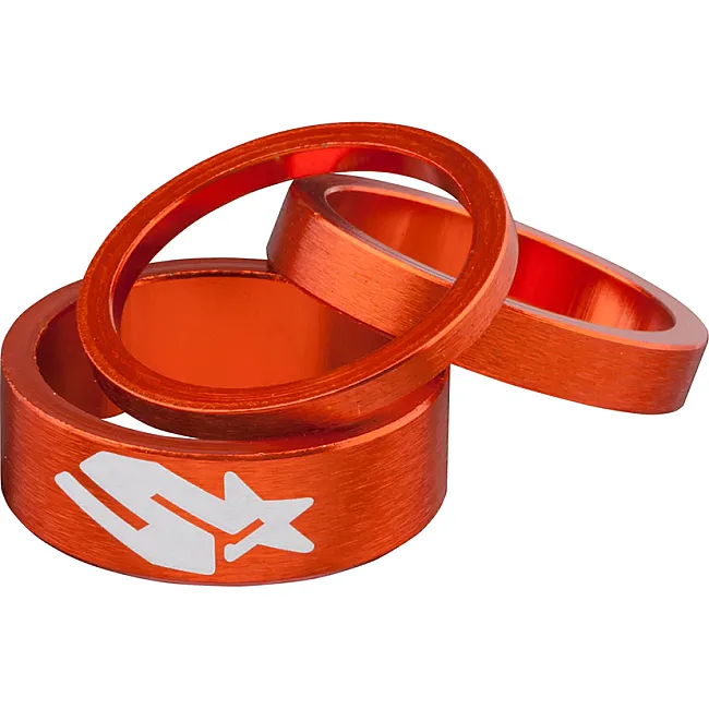 Набор спейсеров SPANK 3/6/12mm, Orange