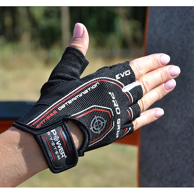 Перчатки для фитнеса POWER SYSTEM PS-2250E Pro Grip EVO Black