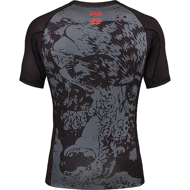 Рашгард PERESVIT Hokusai Short Sleeve Blood