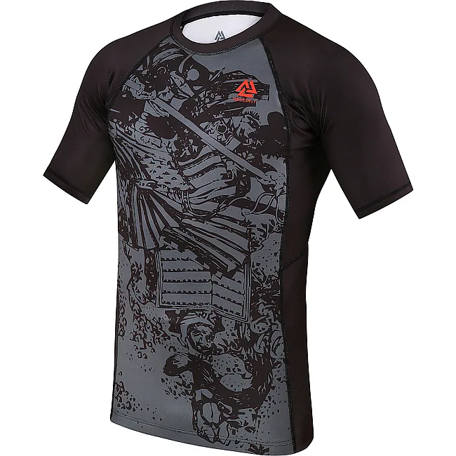 Рашгард PERESVIT Hokusai Short Sleeve Blood