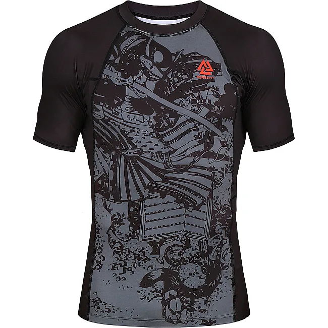 Рашгард PERESVIT Hokusai Short Sleeve Blood
